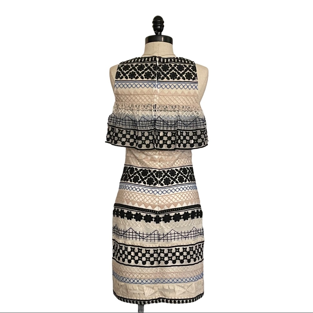 Parker Eleni Embroidered Multi-Color Dress - XS - Picture 5 of 6